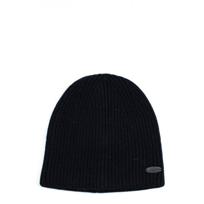 Шапка біні жіноча вовна чорна ЯРЕМА 542-228 Шапка біні жіноча вовна чорна ЯРЕМА 542-228