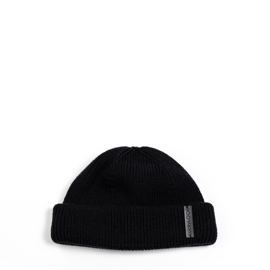 Шапка по голові міні-біні жіноча бавовна чорна ТЕО 564-336, фото 1