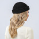 Шапка по голові міні-біні жіноча бавовна чорна ТЕО 564-336, фото 4