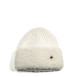 Шапка біні жіноча ангора біла ГОАР 564-398, фото 1