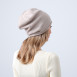Шапка біні жіноча вовна бежева АЛІМ 564-435, фото 4