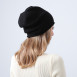 Шапка біні жіноча вовна чорна АЛІМ 564-459, фото 4