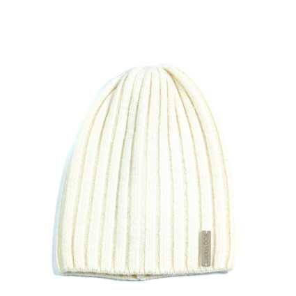 Шапка біні чоловіча вовна молочна КАМІЛЬ 565-654 Шапка біні чоловіча вовна молочна КАМІЛЬ 565-654