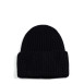 Шапка біні жіноча віскоза з ангорою чорна АРІЕЛЬ 570-504, фото 1