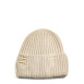 Шапка біні жіноча віскоза з ангорою молочна АРІЕЛЬ 570-528, фото 1