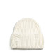 Шапка біні жіноча віскоза з ангорою біла АРІЕЛЬ 570-542, фото 1