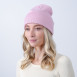 Шапка бини женская хлопок розовая FREYA 573-154, фото 3