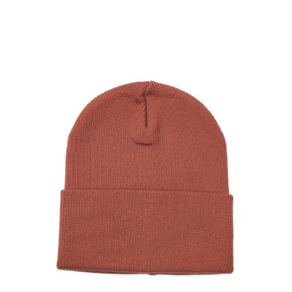 Шапка біні жіноча бавовна коричнева FREYA 573-161