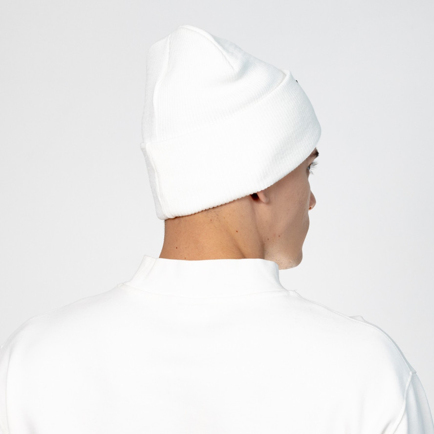 Шапка бини мужская хлопок белая ЮСТИЯ 573-260, фото 4
