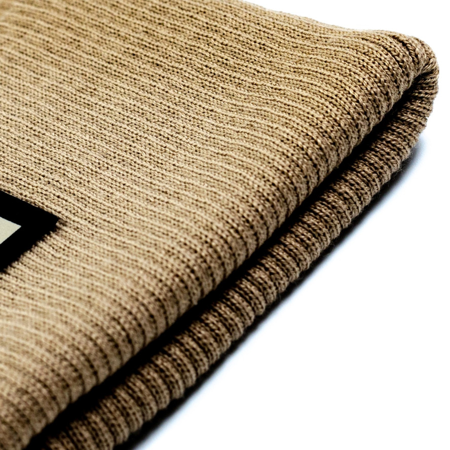 Шапка біні жіноча бавовна бежева ДОННА 573-314, фото 2