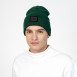 Шапка біні чоловіча бавовна зелена ДОННА 573-437, фото 3
