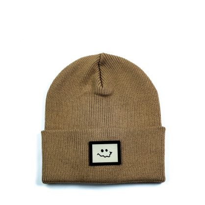 Шапка біні жіноча бавовна бежева ТЕОНА 573-512 Шапка біні жіноча бавовна бежева ТЕОНА 573-512