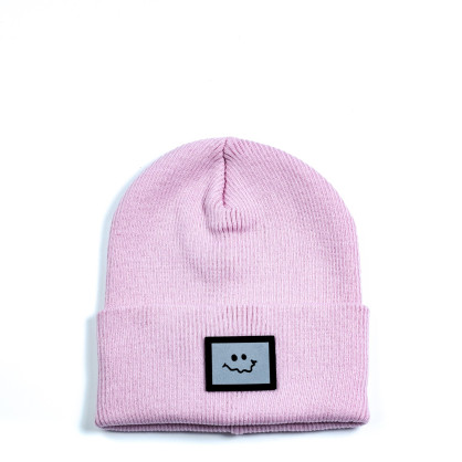 Шапка біні жіноча бавовна рожева ТЕОНА 573-536 Шапка біні жіноча бавовна рожева ТЕОНА 573-536