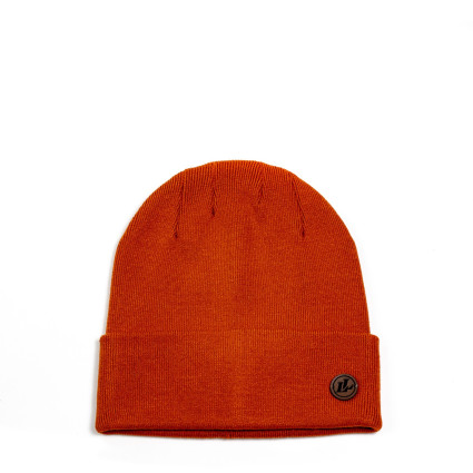 Шапка бини мужская вискоза оранжевая RUTH 573-925