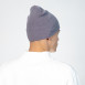 Шапка бини мужская вискоза серая NOELLA 573-956, фото 4