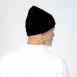 Шапка біні чоловіча віскоза чорна РАМІН 575-448, фото 4