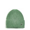 Шапка біні жіноча ангора зелена МУНА 575-622
