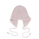 Шапка чепчик с завязками женская ангора розовая СИЛИЯ 577-657, фото 2