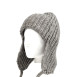 Шапка вушанка жіноча вовна сіра АГЛАЯ 581-128, фото 1