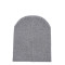 Шапка біні жіноча віскоза з вовною сіра ЕЛІЗАР 584-334