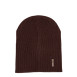 Шапка біні жіноча віскоза з вовною коричнева ЕЛІЗАР 584-396, фото 1