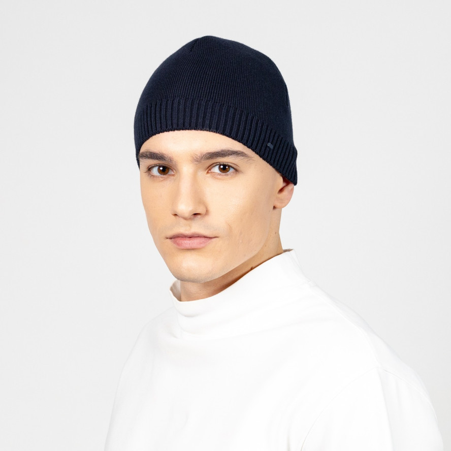 Шапка по голове мужская хлопок синяя ОРЕСТ 584-969, фото 3