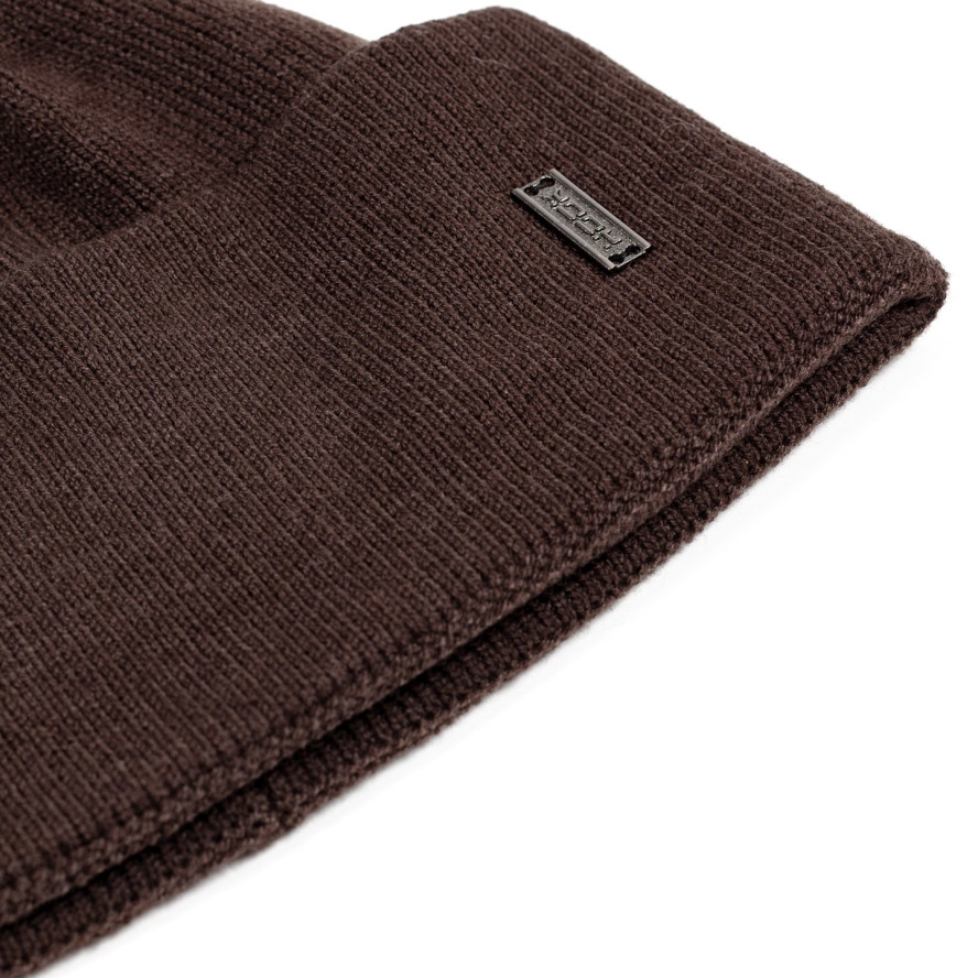 Шапка по голове мужская хлопок коричневая ОСТИН 589-667, фото 2