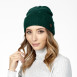 Шапка біні жіноча віскоза зелена ЛІВІЯ 592-810, фото 3