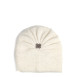 Шапка кулір з паєтками жіноча вовна з люрексом молочна АПОЛОНІЯ 593-503, фото 2