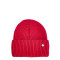 Шапка біні жіноча вовна червона JOAN 594-340
