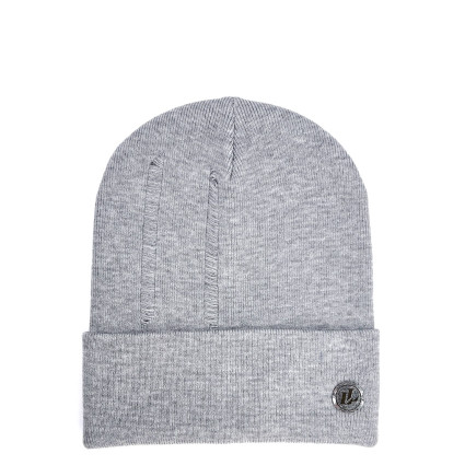 Шапка біні жіноча віскоза сіра РАМІН 597-341