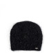 Шапка кулір з паєтками жіноча вовна з люрексом чорна РИММА 597-686, фото 1