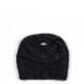 Шапка кулір з паєтками жіноча вовна з люрексом чорна РИММА 597-686, фото 2
