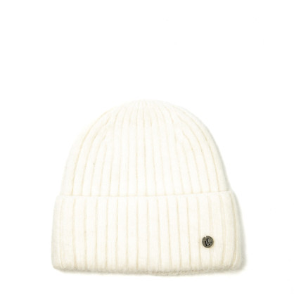 Шапка біні жіноча ангора молочна MEGAIN 602-137 Шапка біні жіноча ангора молочна MEGAIN 602-137