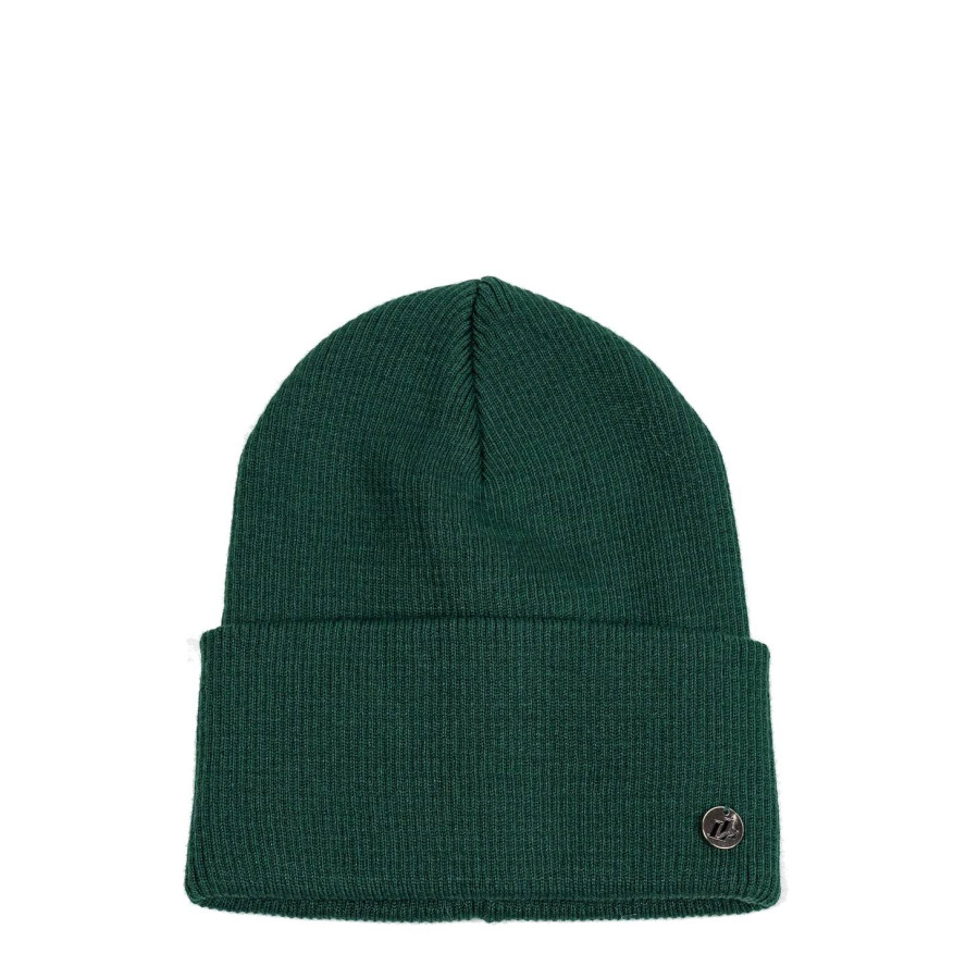 Шапка біні жіноча віскоза зелена МУЛАН 614-062, фото 1
