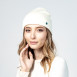 Шапка бини женская вискоза молочная МУЛАН 614-079, фото 3