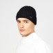 Шапка по голове мужская хлопок черная ЯСЕН 614-703, фото 3