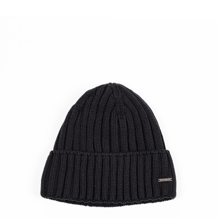 Шапка по голове мужская хлопок черная ЯСЕН 614-703