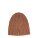 Шапка бини женская вискоза с шерстью коричневая БЛЕЙК 652-996, фото 1