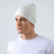 Шапка біні чоловіча вовна з віскозою молочна БЛЕЙК 653-092, фото 3