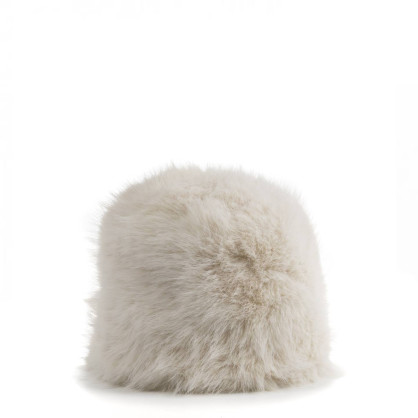 Шапка кубанка жіноча штучне хутро песець біла ЮНЕССА 664-593 Шапка кубанка жіноча штучне хутро песець біла ЮНЕССА 664-593