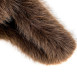 Шапка вушанка жіноча штучне хутро песець коричнева СІЛЬВІЯ 676-008, фото 3