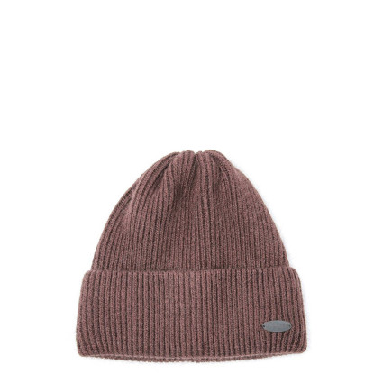 Шапка бини мужская шерсть коричневая ИЛАРИЯ 676-060