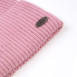 Шапка біні жіноча вовна рожева MAELYS 843-868, фото 2