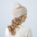 Шапка бини женская шерсть бежевая MAELYS 843-875, фото 4