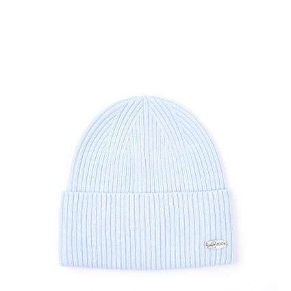 Шапка біні жіноча вовна блакитна MAELYS 843-882 Шапка біні жіноча вовна блакитна MAELYS 843-882