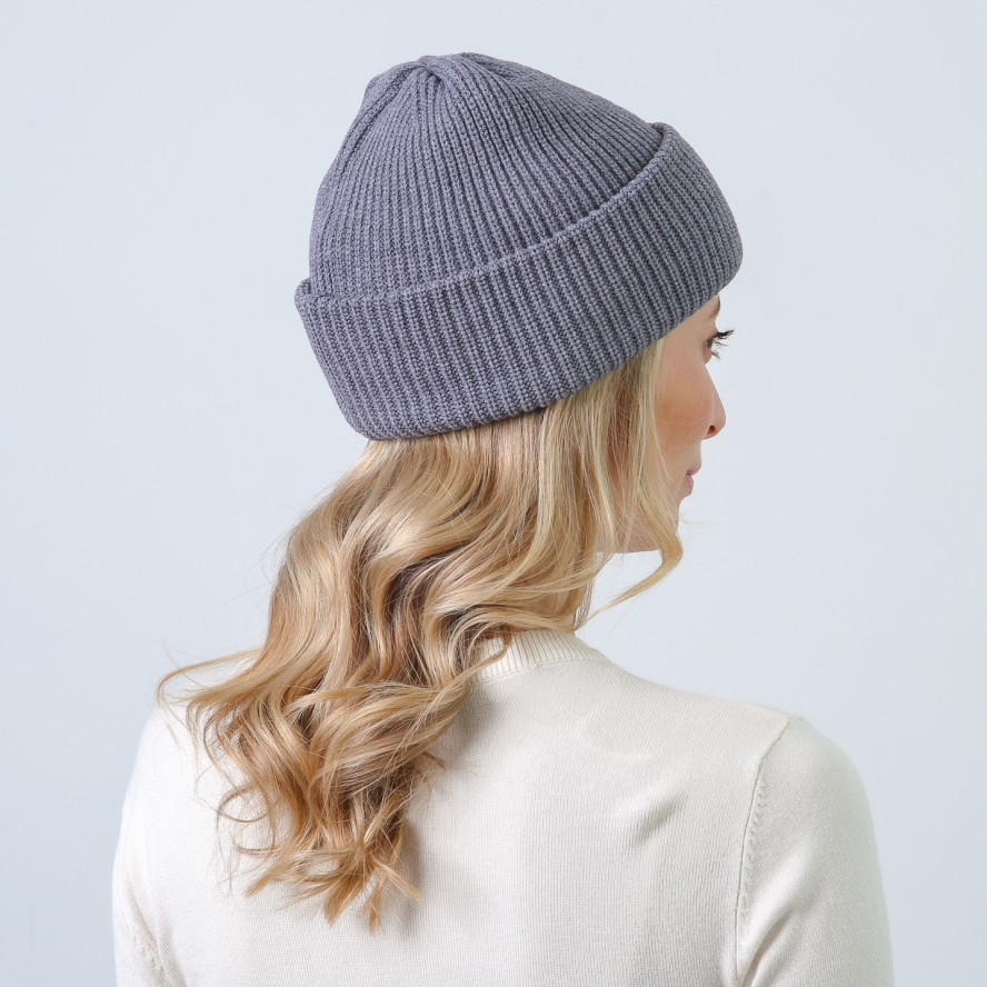 Шапка по голові жіноча віскоза сіра СТИМ 843-950, фото 4