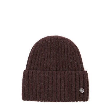 Шапка біні жіноча ангора коричнева MEGAIN 847-699 Шапка біні жіноча ангора коричнева MEGAIN 847-699