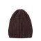 Шапка ковпак жіноча вовна коричнева LIORA 857-582