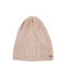 Шапка ковпак жіноча вовна бежева LIORA 857-612